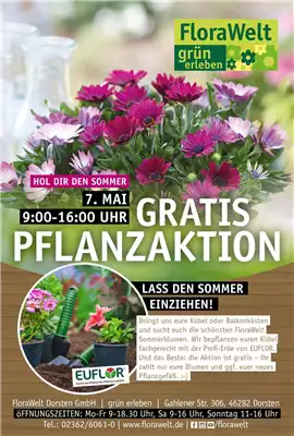Gratis Pflanzaktion