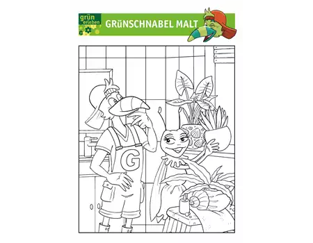 Grünschnabel Malvorlage 1 25
