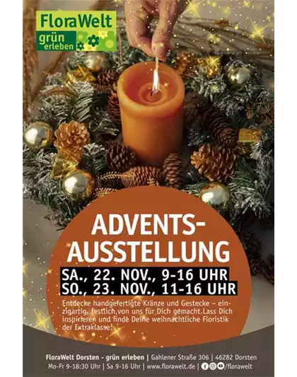 Adventausstellung 22. & 23. November