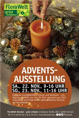 Adventausstellung 22. & 23. November Adventausstellung 22. & 23. November