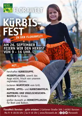 Kürbisfest 26. September